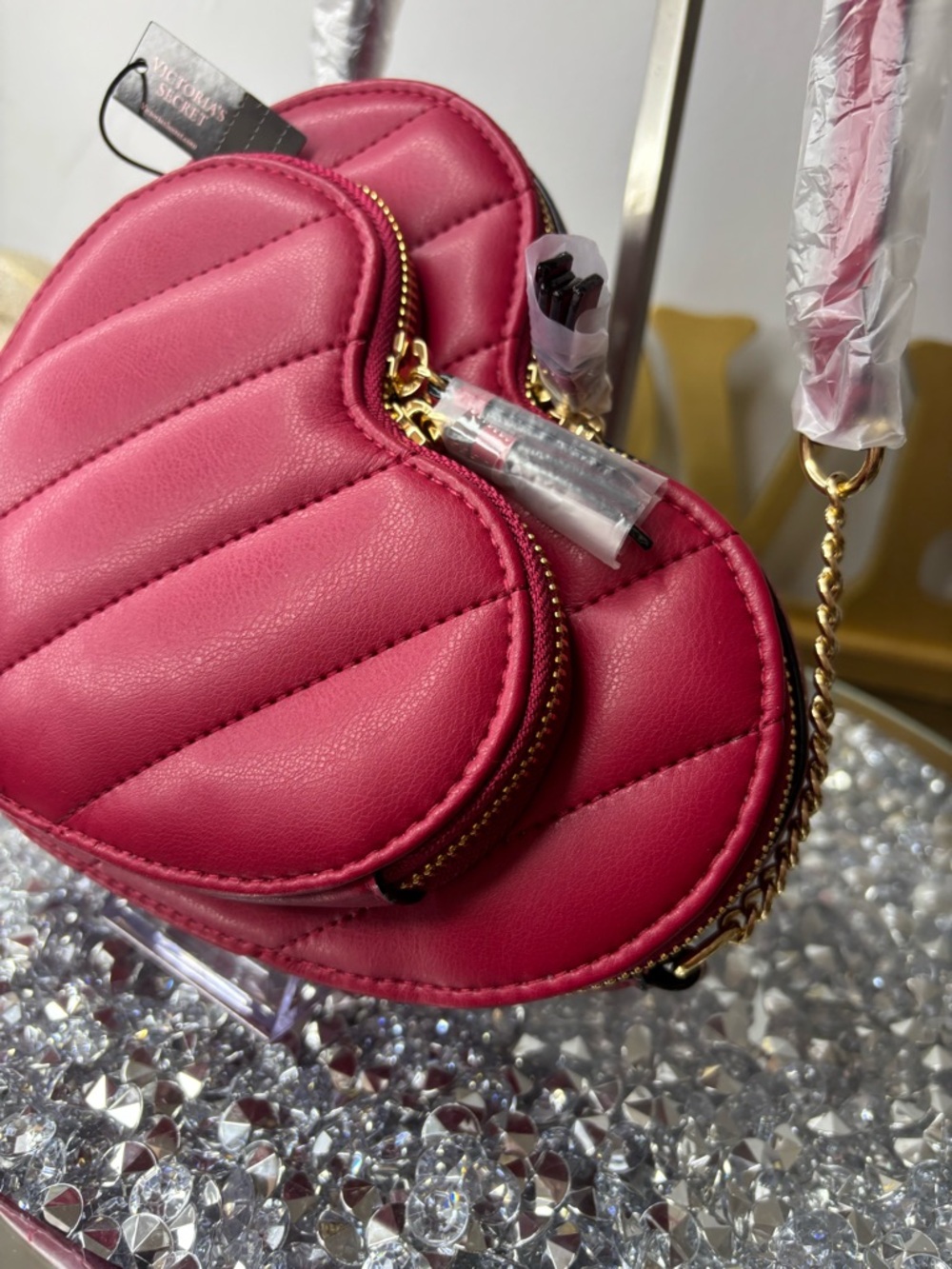 Victoria's Secret Heart Crossbody bag NWT - Picture 13 of 14